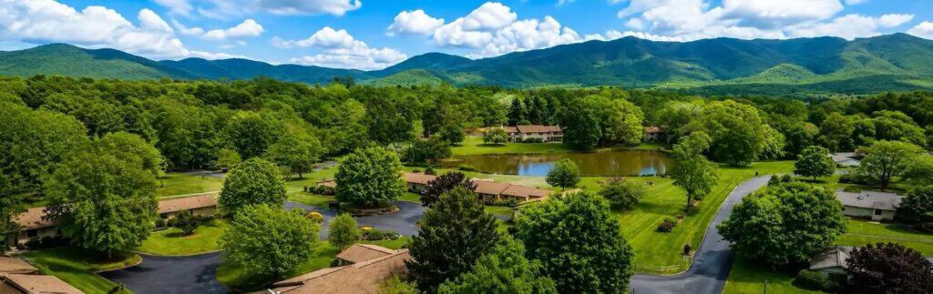 givens highland farms features a 90 acre scenic campus